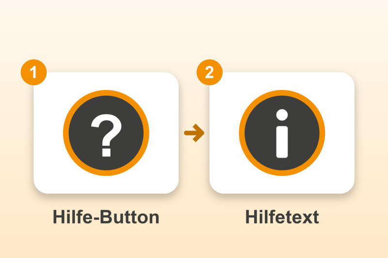 Hilfetexte an Optionen & Varianten für Gambio in zwei Schritten: Hilfe-Button, Hilfetext