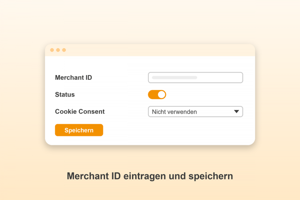 Google Kundenrezensionen für Gambio: Merchant ID eintragen und speichern