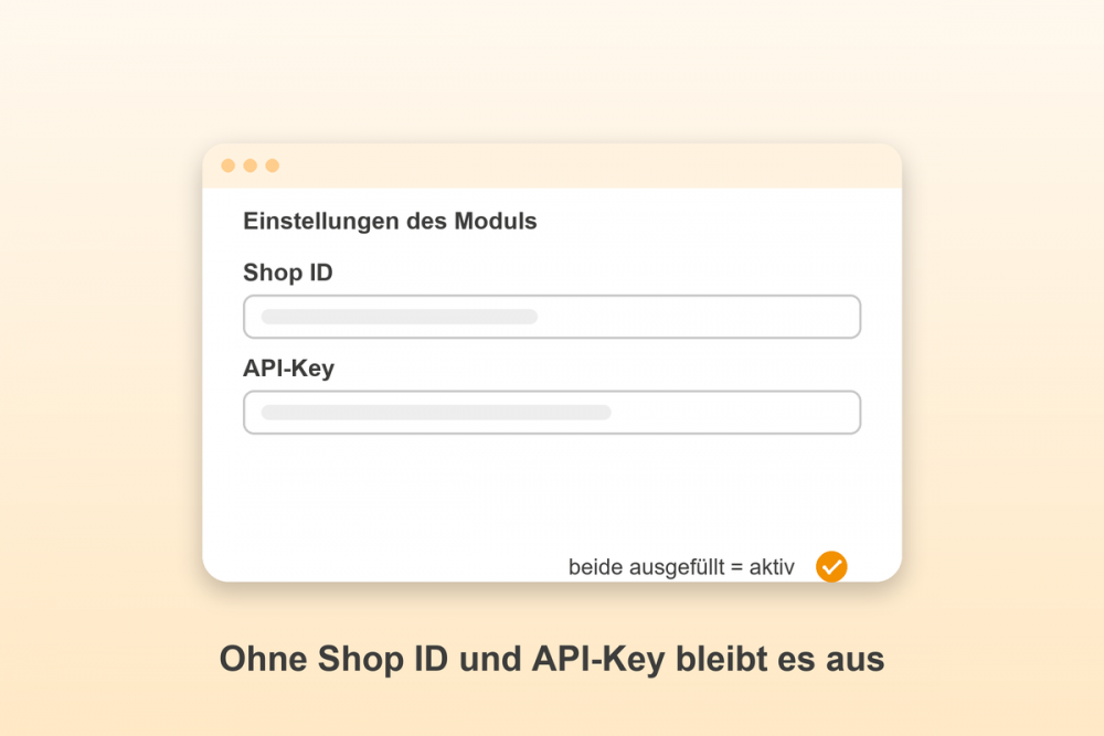 Installation RiskCUBE Creditreform Schweiz für Gambio: Ohne Shop ID und API-Key bleibt es aus
